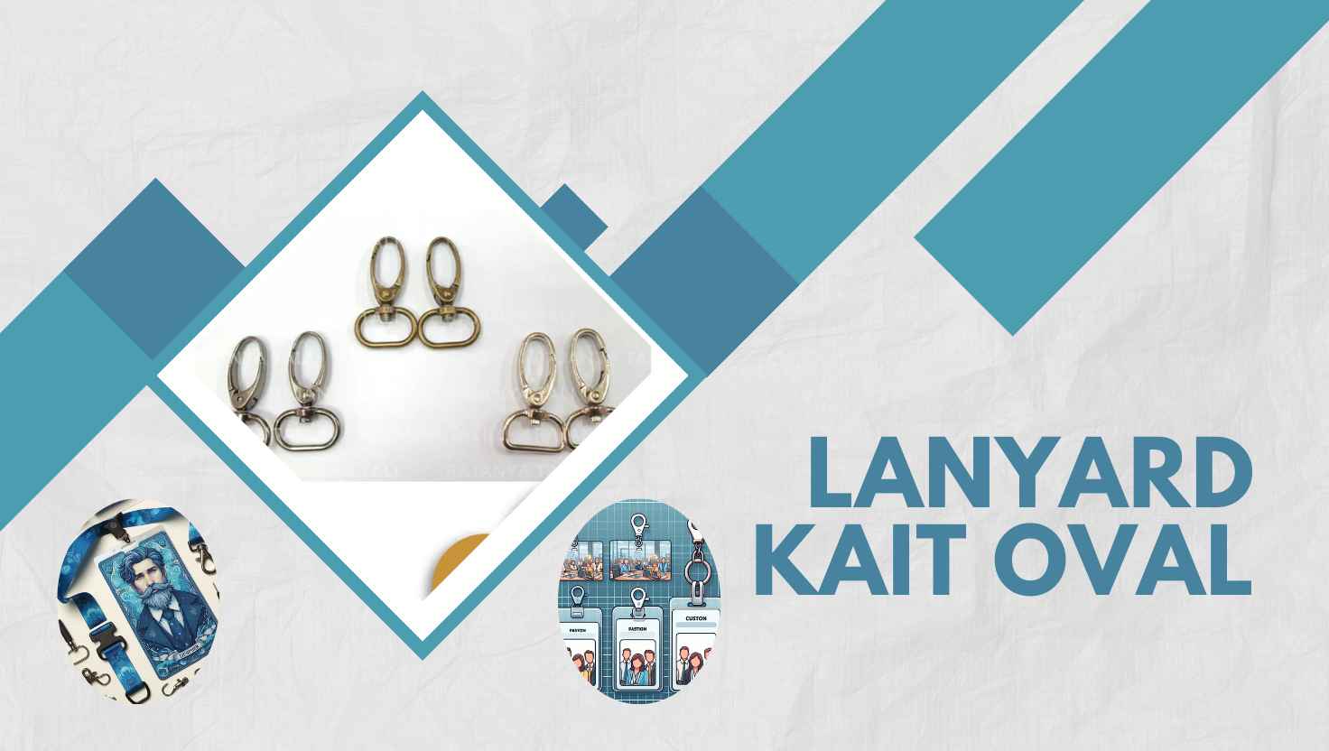 Tips Memilih Jenis Pengait pada Pembuatan Lanyard Custom